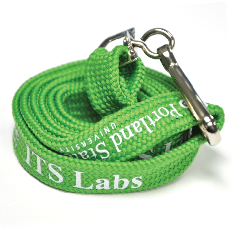 China supplier promotional top quality polyester tube lanyard