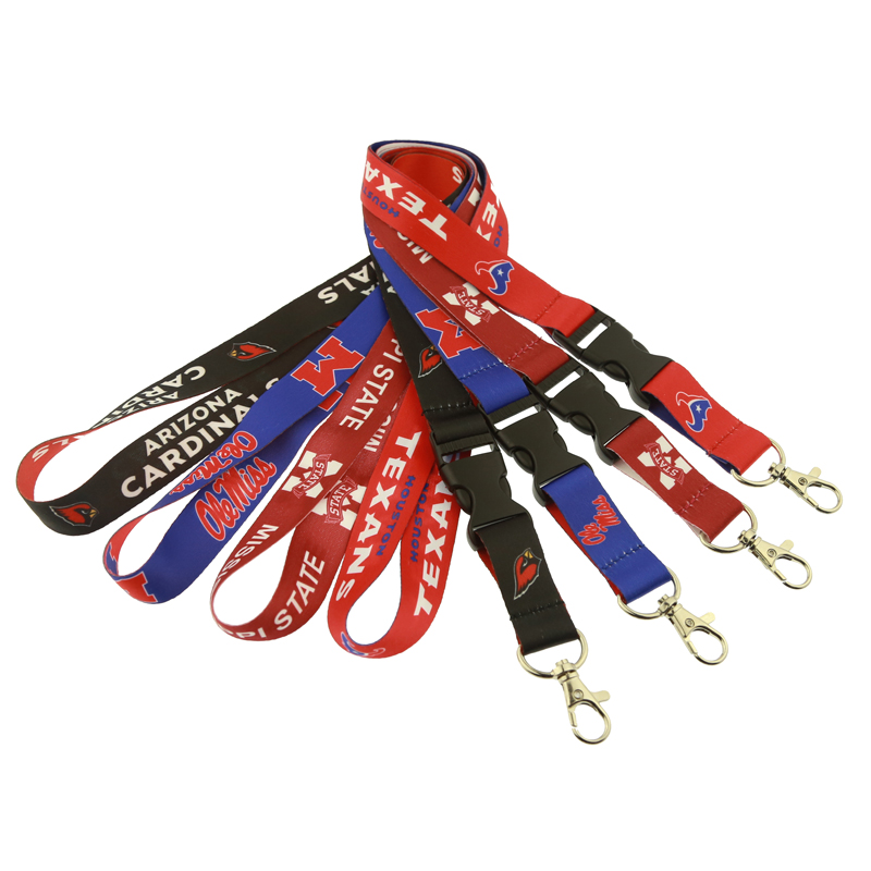 cheap custom sublimation printing lanyard    	  PRODUCT DESCRIPTION  Lanyard product categories 	  Lanyard,wristbands, luggage strap/belt,pet collar/leash,camera strap.  Size 	  Length:90cm,95cm,or 100cm ; Wide: 1cm,1.5cm,2.0cm,2.5cm;Or as per customer’ request.  Color 	  Mix color as you request.  Material 	  Polyester,nylon, ,pp,ribbon for car logo lanyard  Attachment 	  Metal hook,breakaway buckle, swivel hook, bulldog clips, or plastic buckles etc.  Printing Method 	  Silk screen printing, heat transfer printing/sublimation, woven/jacquard/embroidering for  car logo lanyard  Packing 	  100pcs/opp bag , 1000pcs/CTN, CTN size:30*35*50cm, G.W:16KG APPRO (Individual packing allowed).  Deliving time 	  5-12days according to quantity difference.  Sample time  	  2-3days.  Payment terms  	  30%deposit , balance before ship mass goods by Paypal , T/T , Bank ,WU, etc   Notes  	  All kinds of  car logo lanyard can be customized as per customer request , the picture just to you for reference.