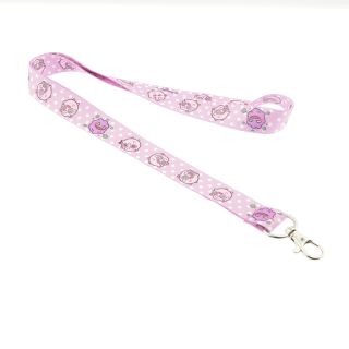 bright color full color sublimation printing anime lanyard