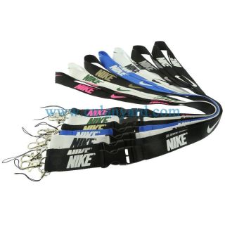Sport Lanyard Key Chain ID Holder Pick Your Color