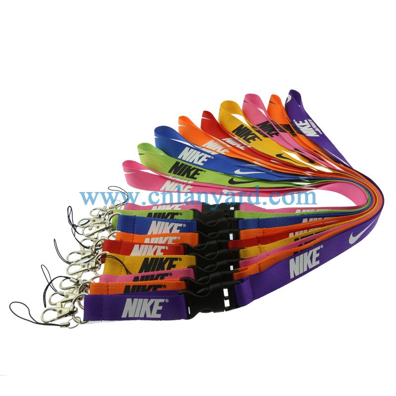 Sport Lanyard Key Chain ID Holder Pick Your Color
